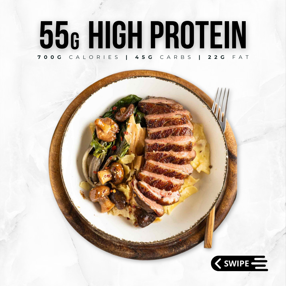 Seared Duck & Mashed potato